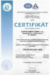 Certifikát ISO 9001